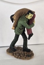 Hawthorne Village Universal Studios Monsters Frankenstein & Victim Figurine picture