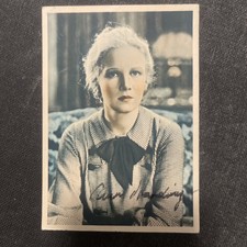 Vintage Ann Harding Cinema Postcard Autograph Signature Dedication picture
