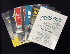 1st-7th Pebble Beach 1950-56 Road Race Concours Blackhawk Poster Set SCCA 16x20 picture