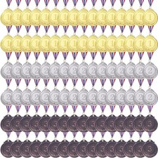 Gold Silver Bronze Award Medals-Winner Medals Gold Silver Bronze Prizes for C... picture