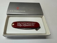Victorinox Swiss Army Knife BSA Eagle Scout Orange County Commemorative w/ Box picture
