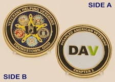 Disabled American Veterans (DAV) Chapter 2 Challenge Coin 1#3 picture