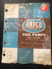 Vintage Ampco Fuel Pump/filter Catalog - 44 Pages - Includes Interchange picture