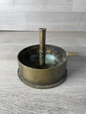 WWII Trench Art Brass Ashtray Shell Casing  picture