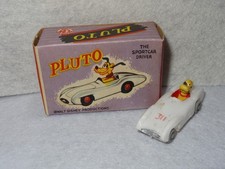 Vintage Disney Pluto Box & Car 
