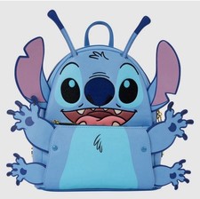 D23 Exclusive Stitch 626 Cosplay Mini Backpack Loungefly In Hand picture