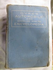 VINTAGE Dyke’s Automobile and Gasoline Engine Encyclopedia 19th Edition picture