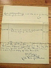 CIVIL WAR GENERAL JOHN W PHELPS SIGNATURE picture