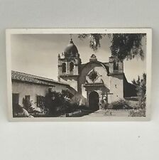 VTG Ephemera Postcard Posted Carmel Mission California RPPC picture