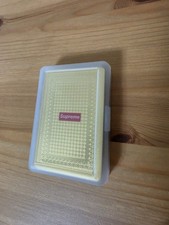Supreme Gold Foil Playing Cards Brand New Reflective Rare Drop Ships Today picture