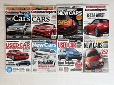 Consumer Reports Magazines New Cars 2011 2012 2014 2015 2016/Used Cars 2015 2016 picture