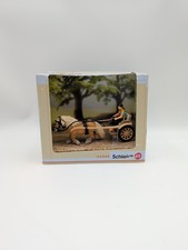 Schleich 42040 Retired Pony Carriage Complete in Box Haflinger Pony Cart picture