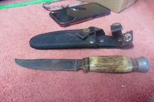 Rare 46-7 Rostfrei solingen GERMANY Knife 1960s antler picture