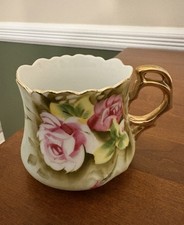 Vintage Lefton Heritage Green Cup picture