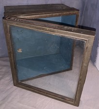 Antique Loose Wiles Sunshine Biscuits Glass Top Display Case 8 1/2