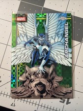 2026 Topps Chrome Marvel Green Lightning Refractor 32/99 Archangel picture