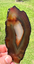 Beautiful Natural Brazilian Agate Slab - Gorgeous - 150g picture