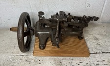Antique Disston Saw Hand Crank Tooth Setting Machine Logging Tool Nice picture