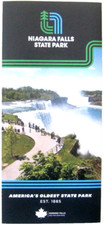 Niagara Falls State Park New York Brochure Map picture