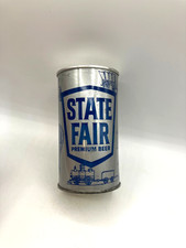 Sharp 12oz * STATE FAIR * BO'd SS ZIP Tab Beer Can Fuhrmann & Schmidt Shamokin picture