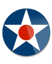 U.S. Air Force Roundel 1919 - 1942 Aluminum Sign picture