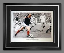 Archie Gemmill Scotland Hand Signed And Framed 12x16  Football Montage picture