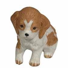 Vintage Homco Cocker Spaniel Puppy Dog Ceramic Figurine 8828 picture