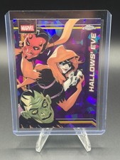 2026 Topps Chrome Marvel Sapphire Hallows Eve Purple /75 picture