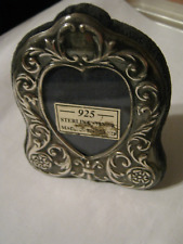 RC Carr's Sheffield England Millenium 2000 Sterling Silver Heart 3.5