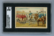 1911 N70 Historical Events Surrender of Cornwallis SGC 3 VG **9636301** picture