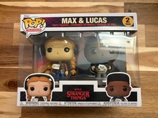 Funko Pop Max & And Lucas 2 Pack Stranger Things Netflix Television NM/M picture
