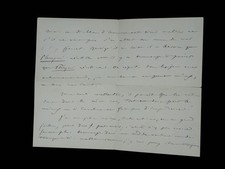 Camille SAINT SAENS - Signed Autograph Letter - Phryne - Opéra Comique - 1893 picture