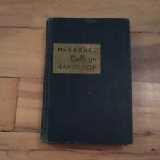 1946  Harbrace College Handbook - Vintage College English Handbook- Interesting picture