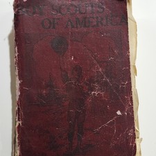 1911 Boy Scouts of America Handbook For Boys Softcover Early Print DAMAGE picture