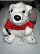 Coca Cola Polar Bear Bean Bag Plush Collectible 1997 picture