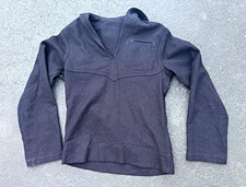 WW2 US Navy Wool Pullover Sailor Jumper Militaria Original size 32 chest  picture