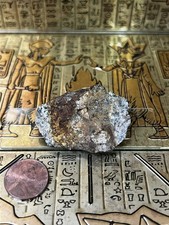 28g Antique Nevada Gold Mine Ore - Raw Chrysocolla, Pyrite & Quartz Crystal picture