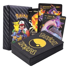 New Foil Black PACK 55 CARDS TCG GX Vmax GX Card Charizard Rare Pokemon Card picture