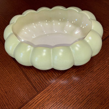 HULL Light Green Bubble Shell PLANTER 8 1/2