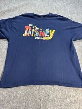 Walt Disney World Hanes Blue Characters T-Shirt Size 2XL picture