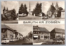 Baruth Kr. Zossen Germany Vintage Architecture Street Scene RPPC picture