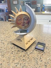 Vintage Spartus Talking Horoscope Clock Model 1793 Sun Moon Buffy Prop Complete picture