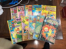 Richie Rich Comics LOT Collection 175+ mags, 10 first edition No 1s, 27 series picture