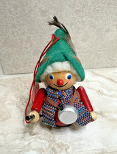 Steinbach LUMBERJACK  German  Handmade Wooden Christmas Ornament Vintage picture