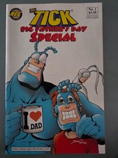 THE TICK BIG FATHER'S DAY SPECIAL #1 (2000) NEW ENGLAND COMICS GABE CRATE ART picture