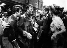 John Wayne Fabian set of movie North Alaska 1960 Point Mugu Califo- Old Photo picture