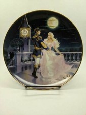 LE Franklin Mint Cinderella Magic 'til Midnight Steve Read Collectible Plate COA picture