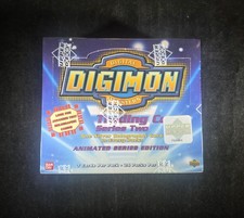 Digimon Series Two Trading Cards - Sealed Booster Box - Vintage 2000 picture