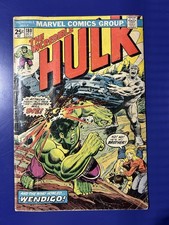 The Incredible Hulk #180 1974 KEY 1st Cameo Wolverine MVS Intact See Pics picture