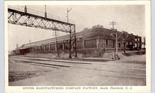 SPICER MANUFACTURING CO south plainfield nj original antique postcard new jersey picture